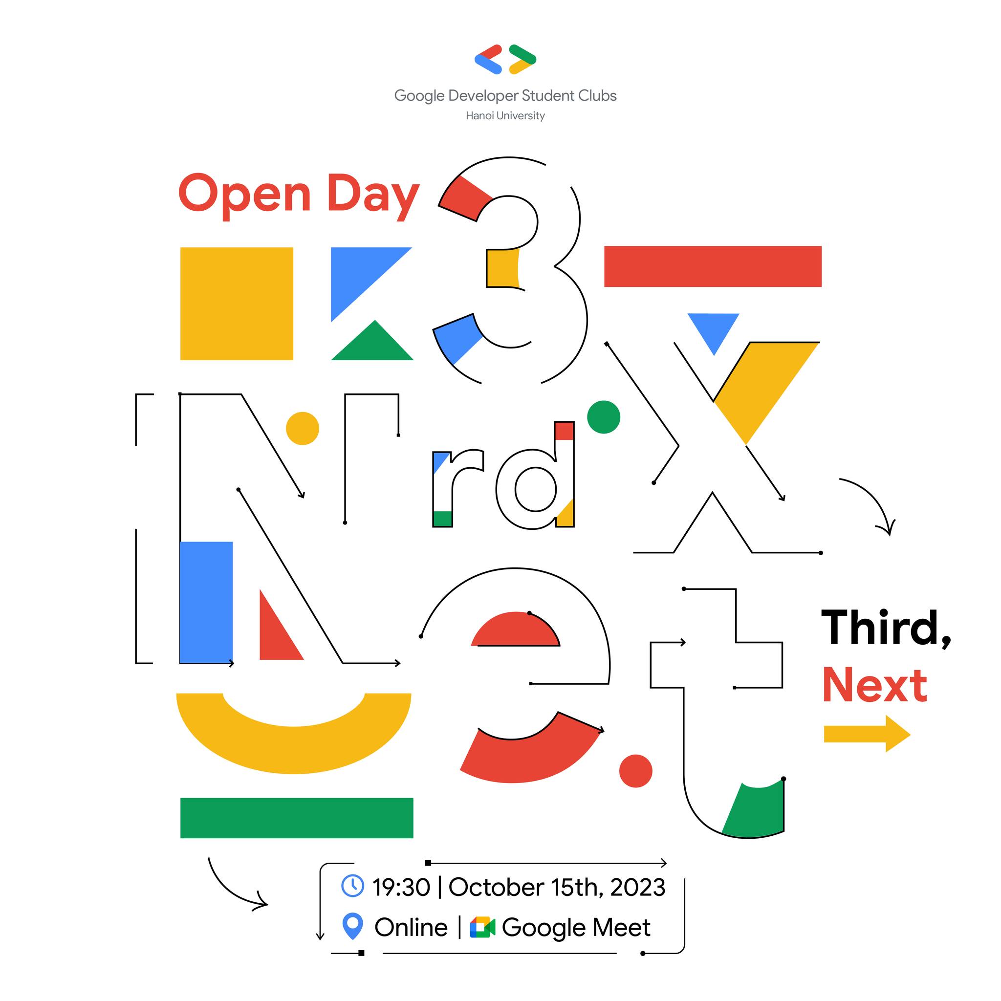 Third, Next Open Day